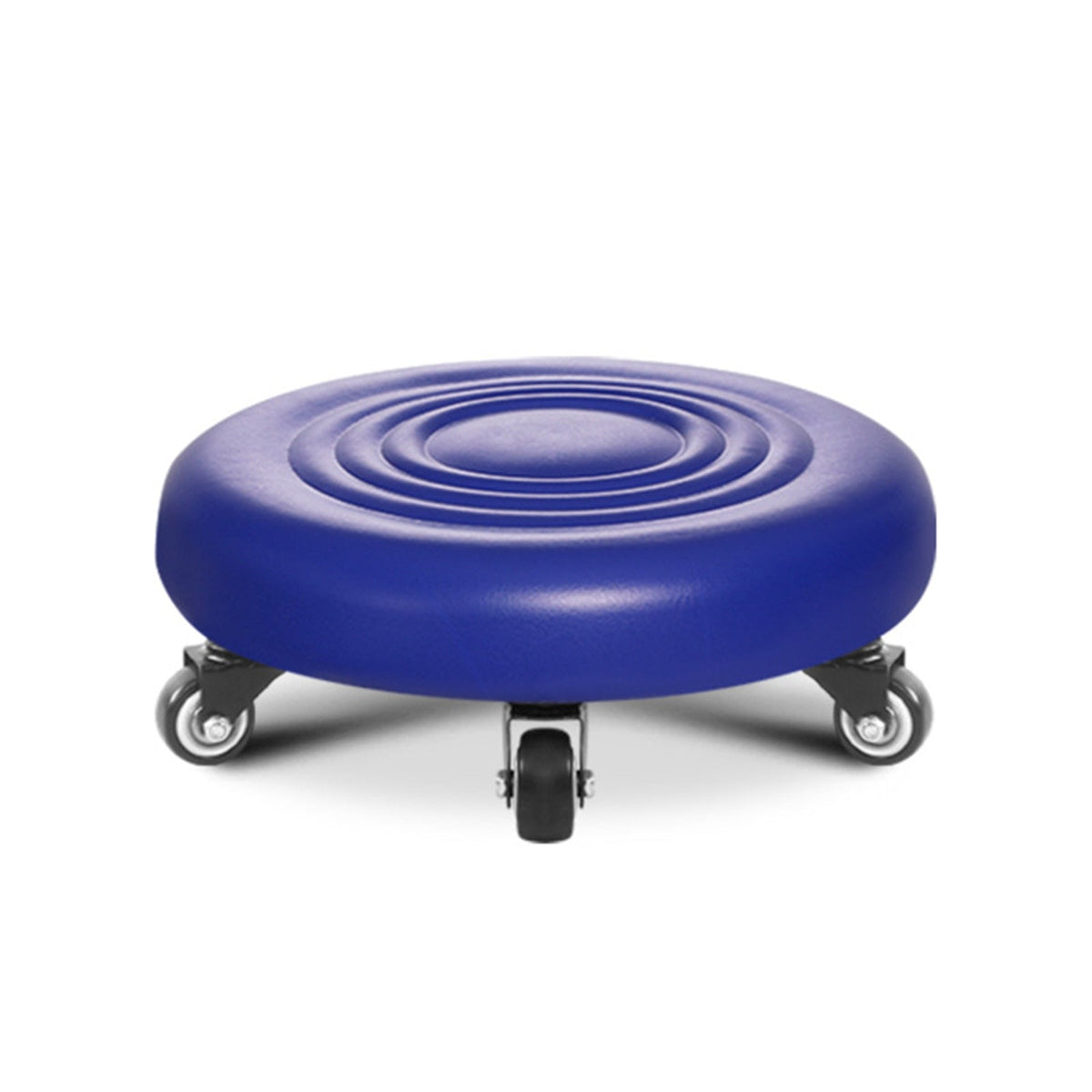 Rolling Stool with Wheels and 360-Degree Rotation