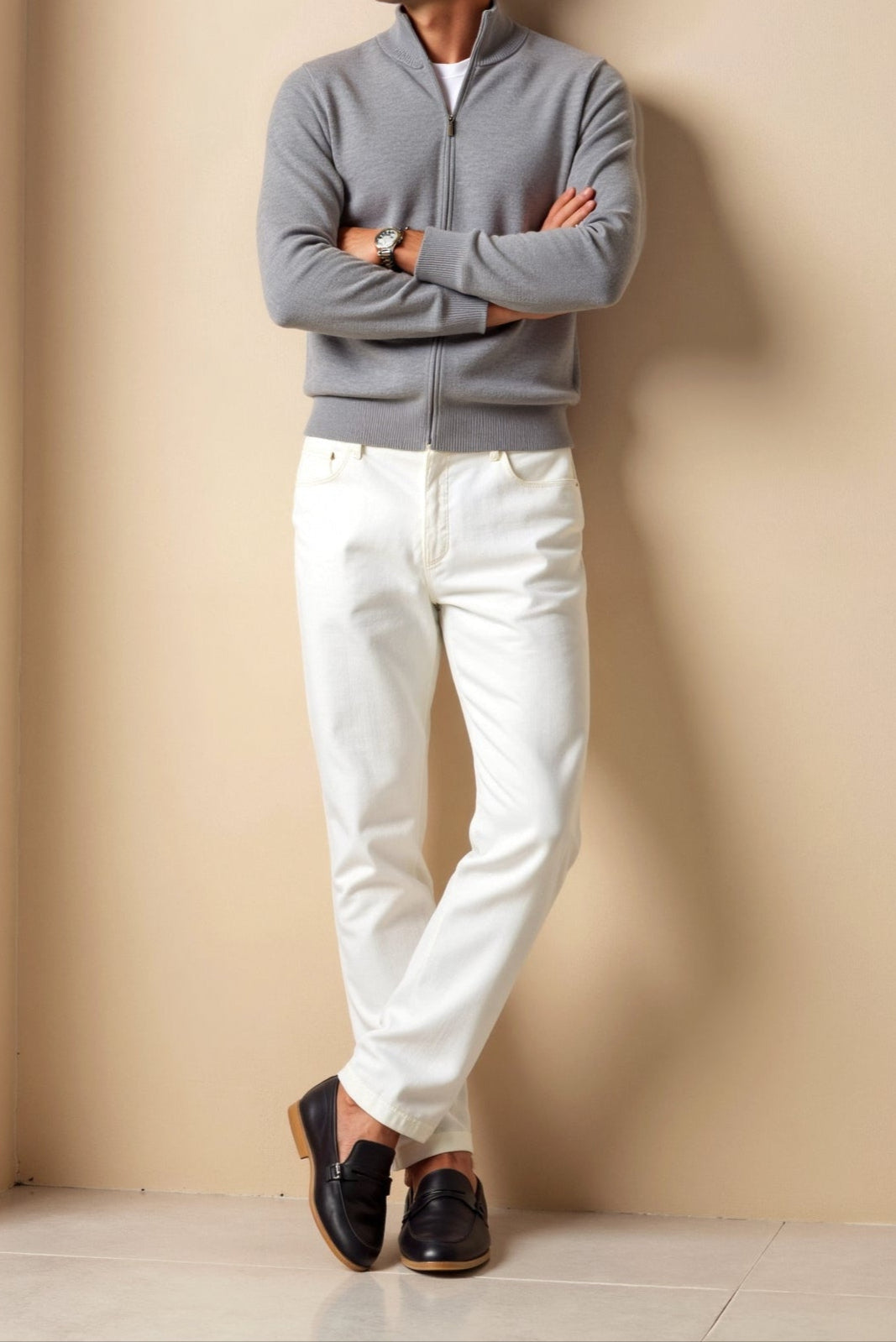 Ronni | Men's Full-Zip Cardigan Sweater