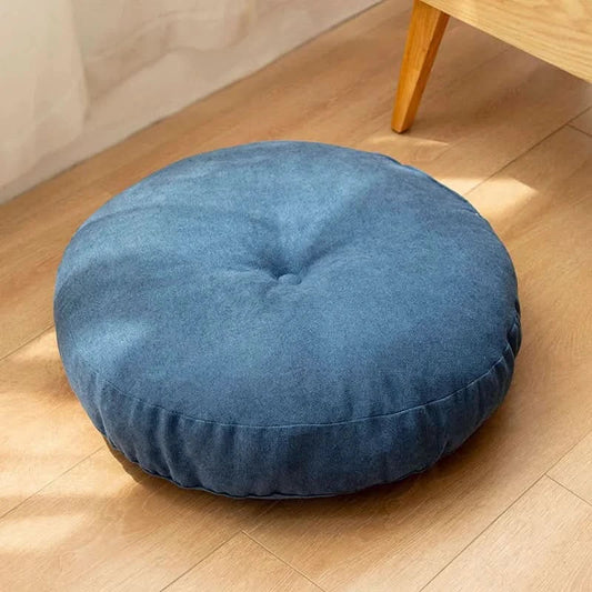Round Meditation Cushion for Yoga and Relaxation