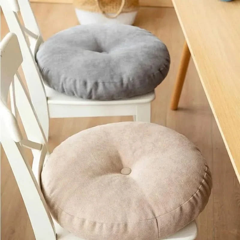 Round Meditation Cushion for Yoga and Relaxation