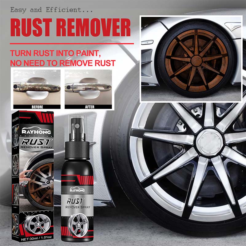 Rust Remover Spray with Fast-Acting Formula and Protective Anti-Corrosion Coating