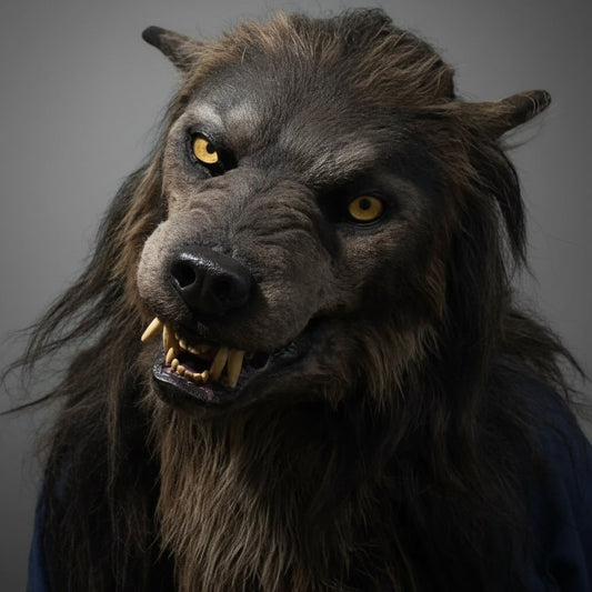 Scary Horror Wolf Halloween Costume Mask
