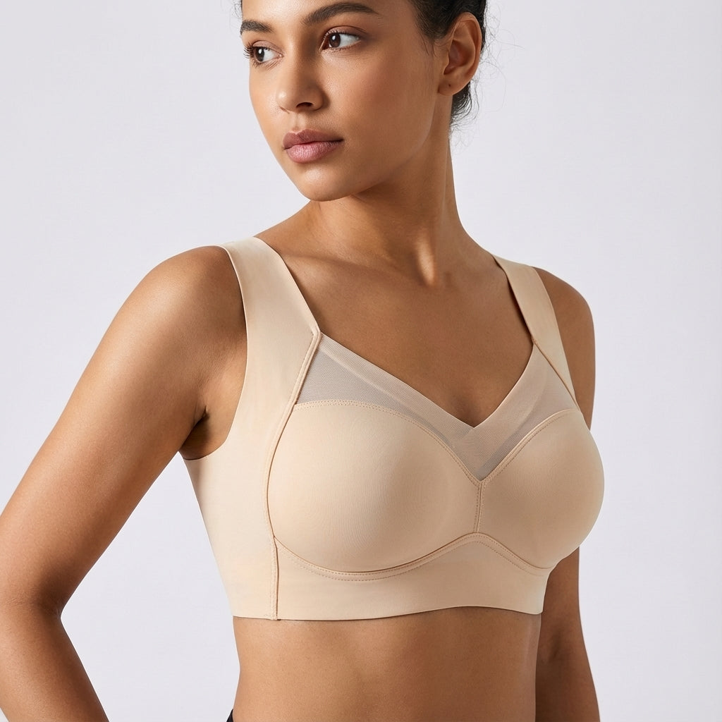 Seamless Push-Up Sports Bra