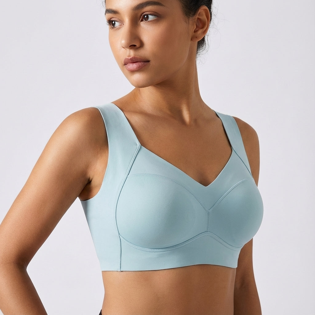 Seamless Push-Up Sports Bra