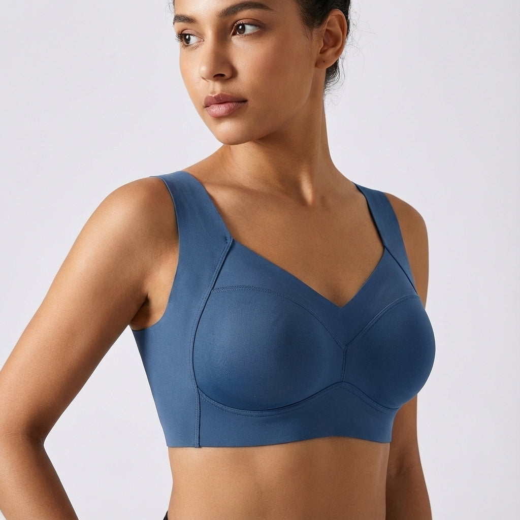 Seamless Push-Up Sports Bra