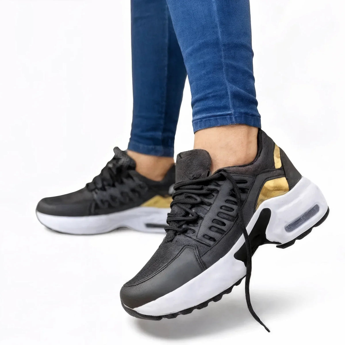 Segmented Orthopedic Sneakers with Arch Support