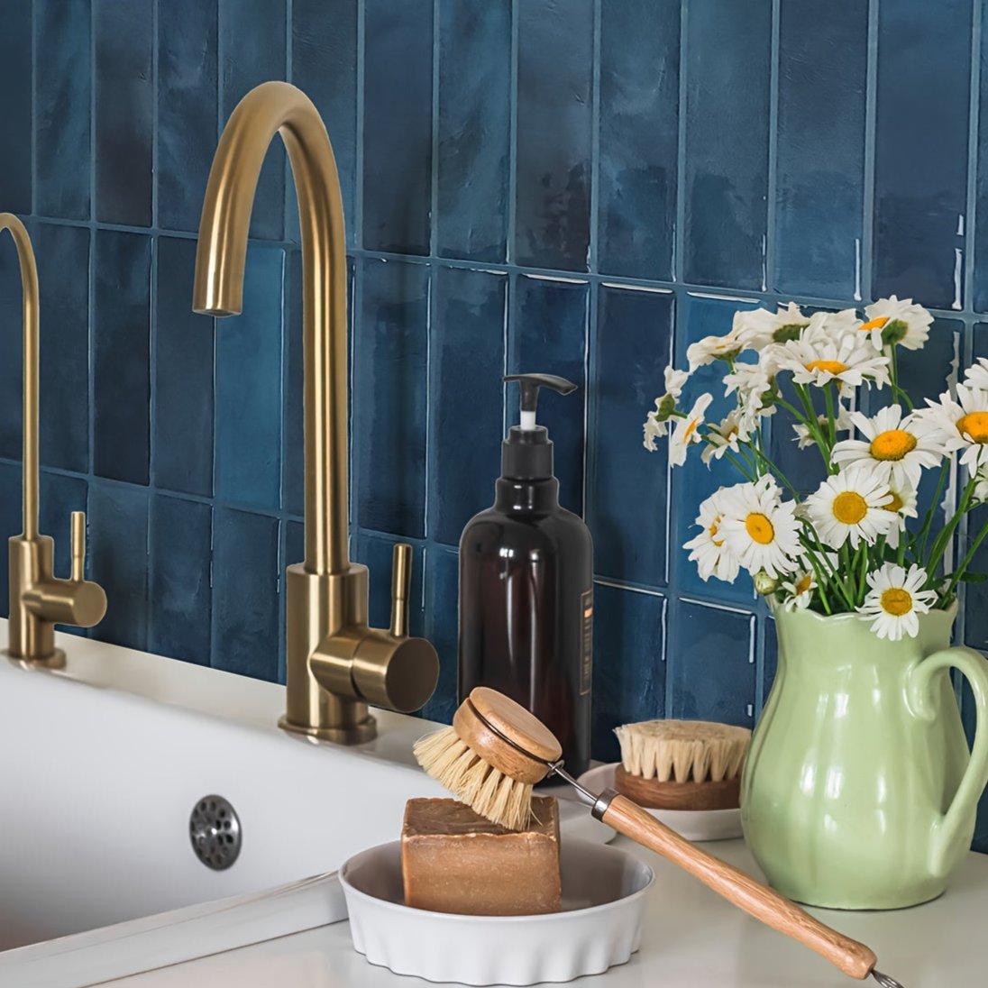 Self-Adhesive 3D Wall Tiles for Kitchen and Bathroom