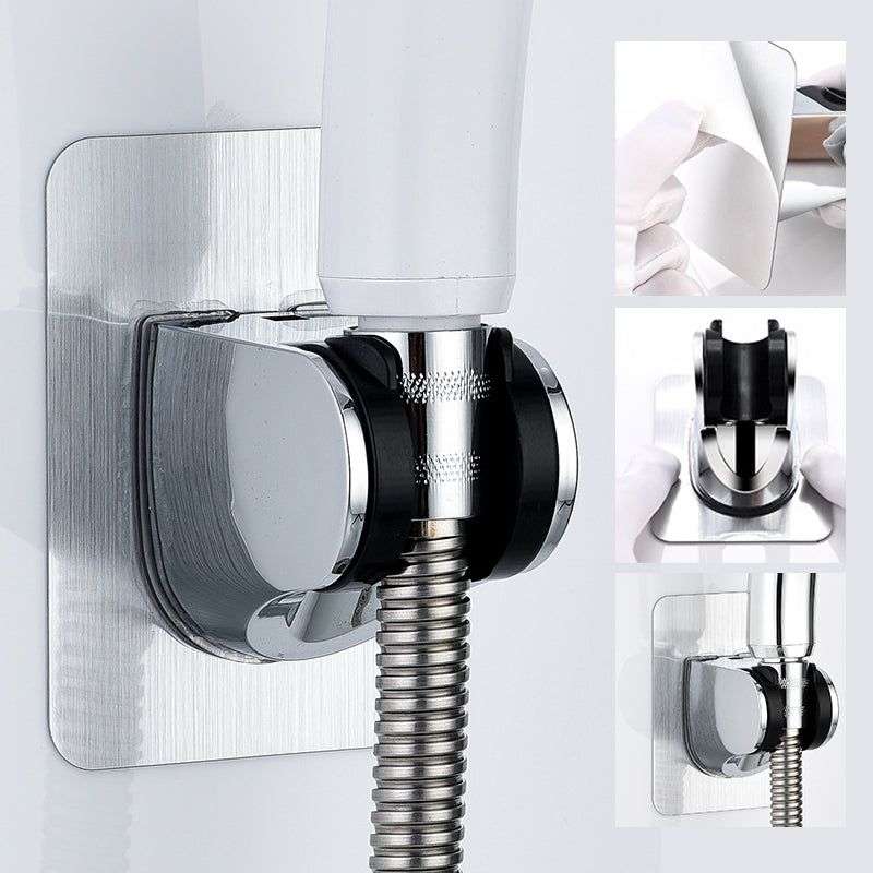 Self-Adhesive Adjustable Shower Head Holder - Easy Installation