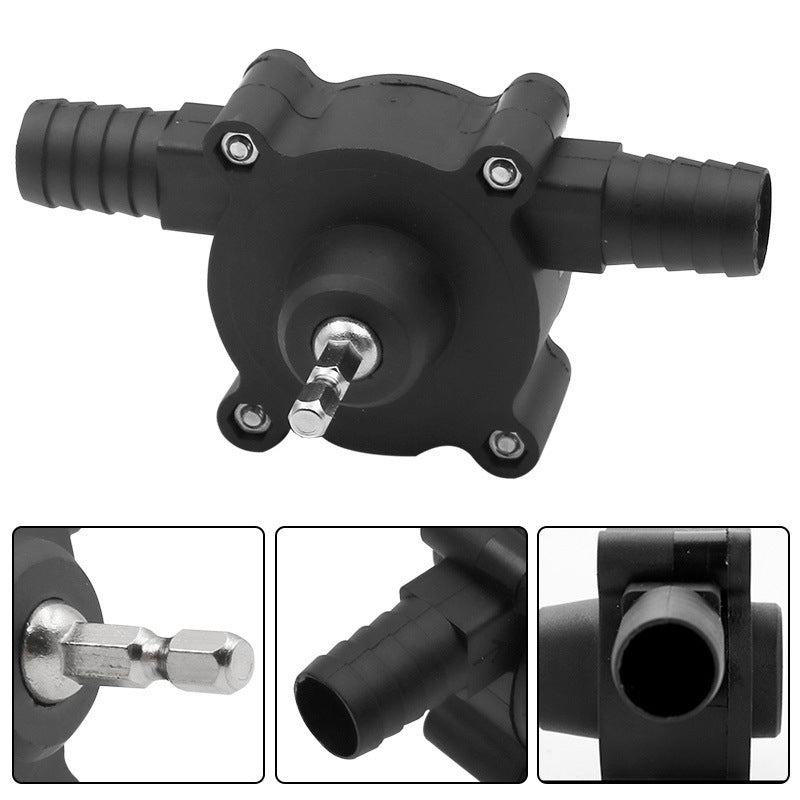 Self-Priming Drill Transfer Pump – Fast Liquid Transfer, Compact and Battery-Free
