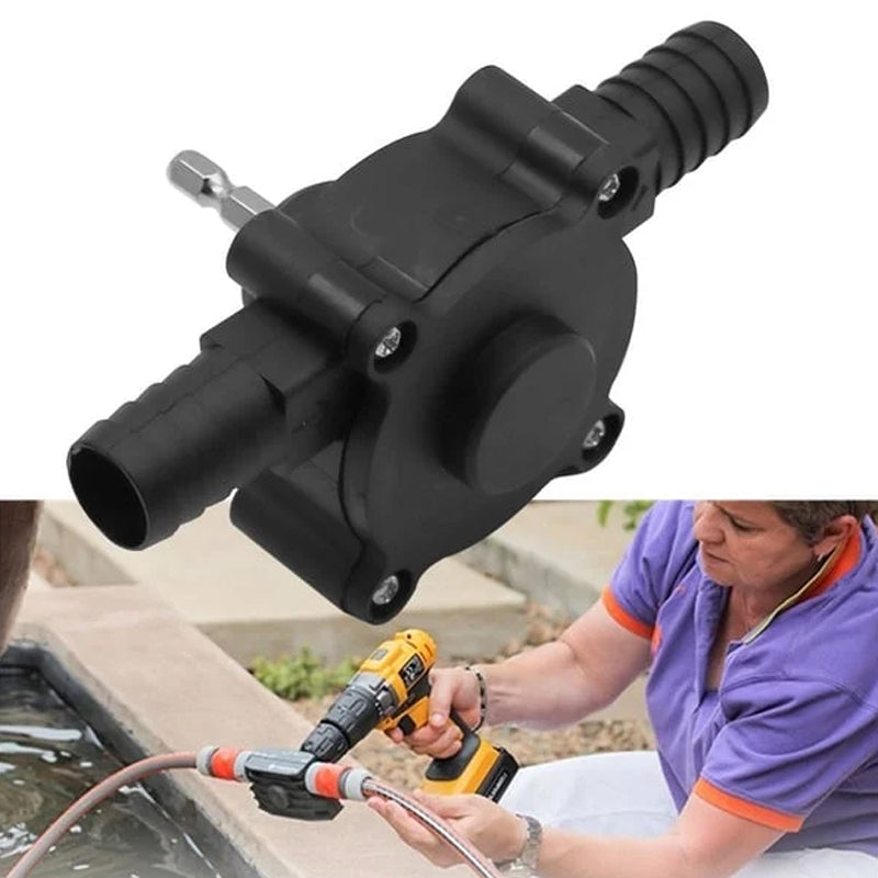 Self-Priming Drill Transfer Pump – Fast Liquid Transfer, Compact and Battery-Free