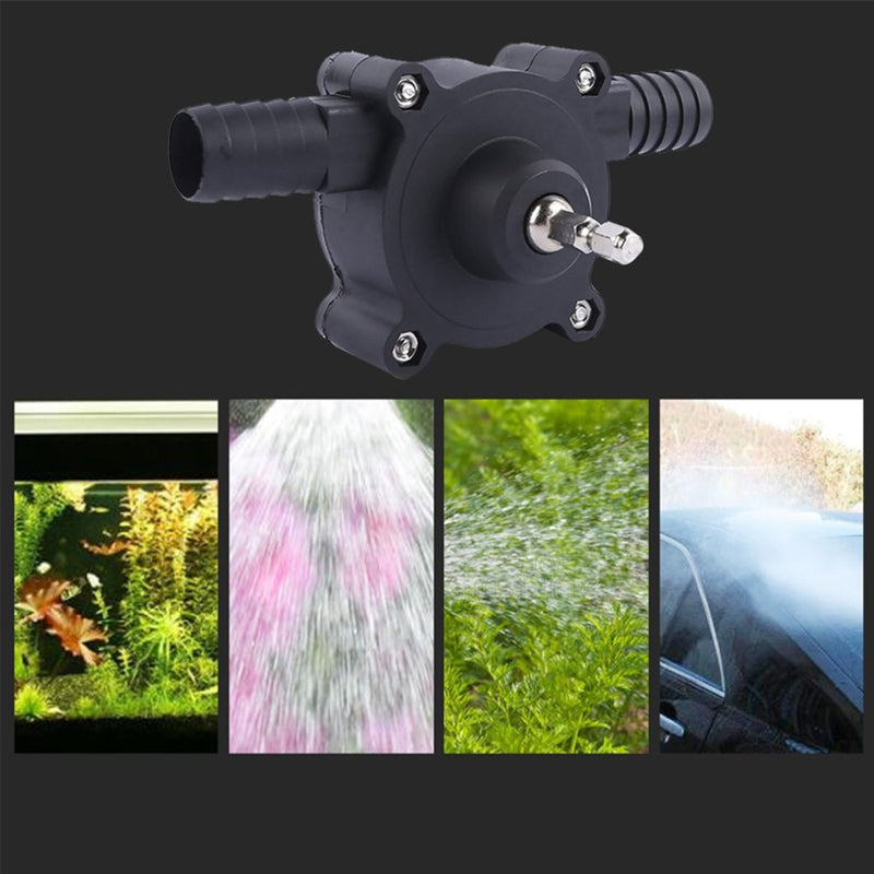 Self-Priming Drill Transfer Pump – Fast Liquid Transfer, Compact and Battery-Free
