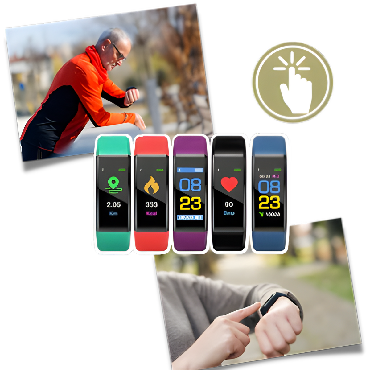 Senior Health Monitoring Smartwatch