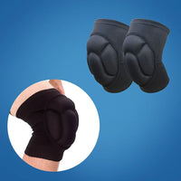 Shock-Absorbing Knee Pads with Breathable Compression Support and Anti-Slip Cushioning for Sports and Injury Prevention