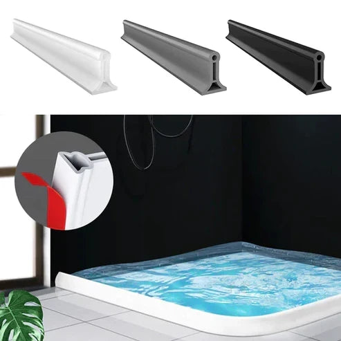 Shower Water Retention Barrier – Keeps Bathroom Floors Dry and Prevents Slipping