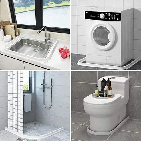 Shower Water Retention Barrier – Keeps Bathroom Floors Dry and Prevents Slipping