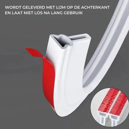 Shower Water Retention Barrier – Keeps Bathroom Floors Dry and Prevents Slipping