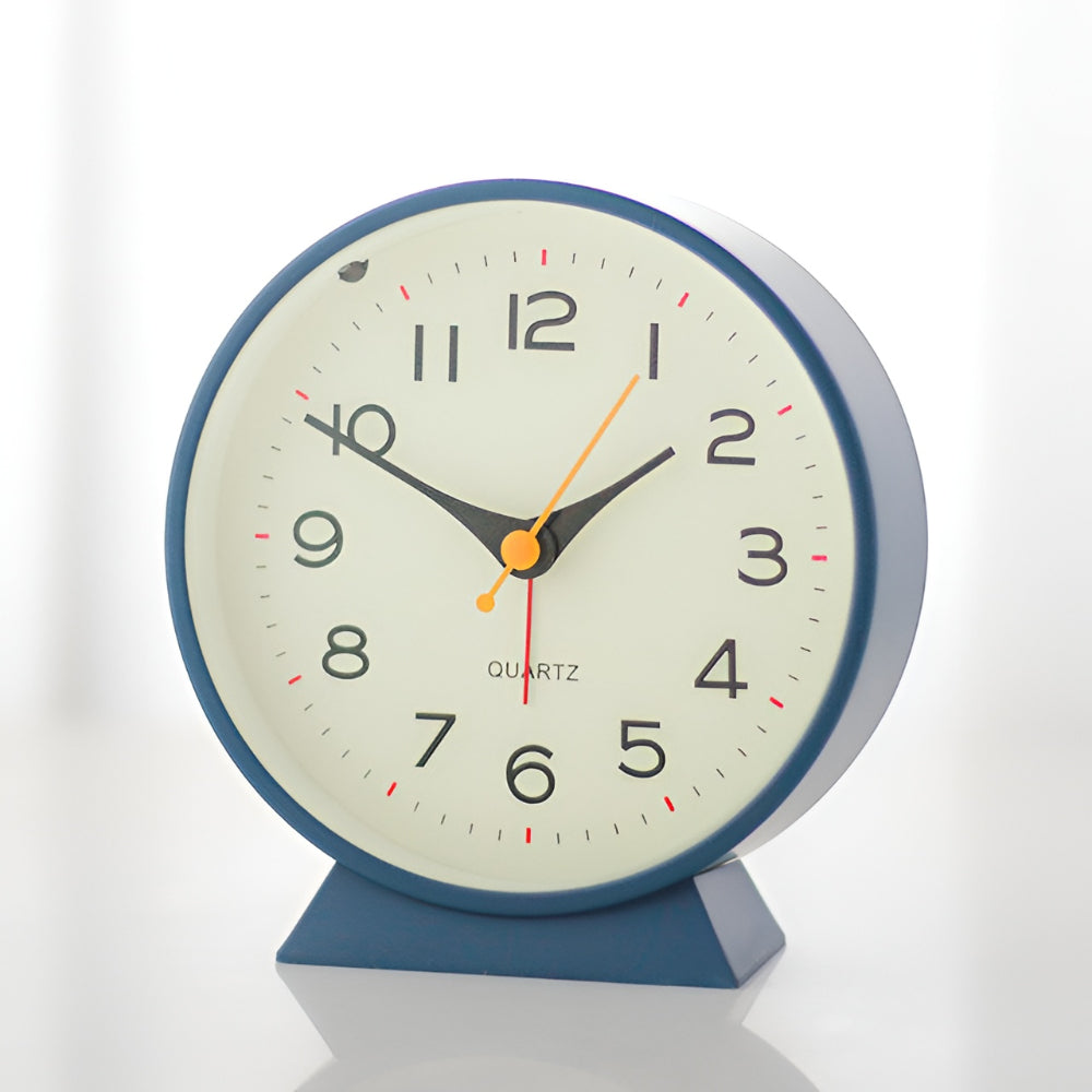 Silent Quartz Vintage Table Alarm Clock