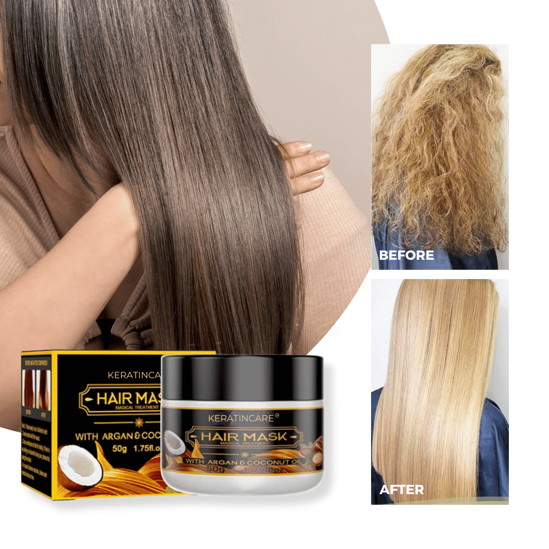 Silk & Gloss Hair-Straightening Keratin Mask