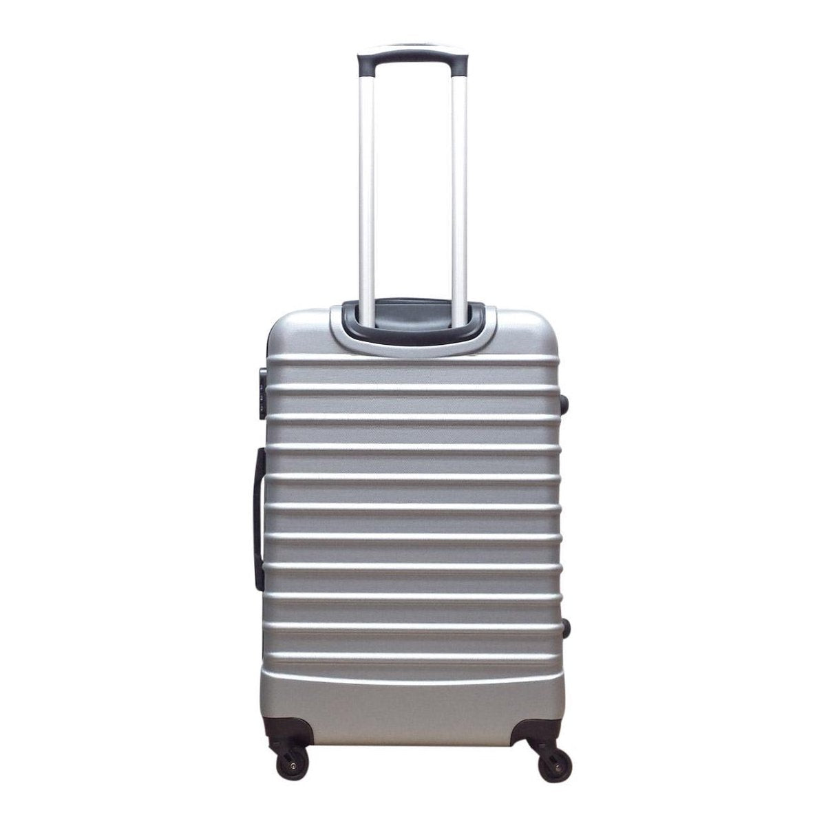 Silver 2-Piece Hardshell Suitcase Set
