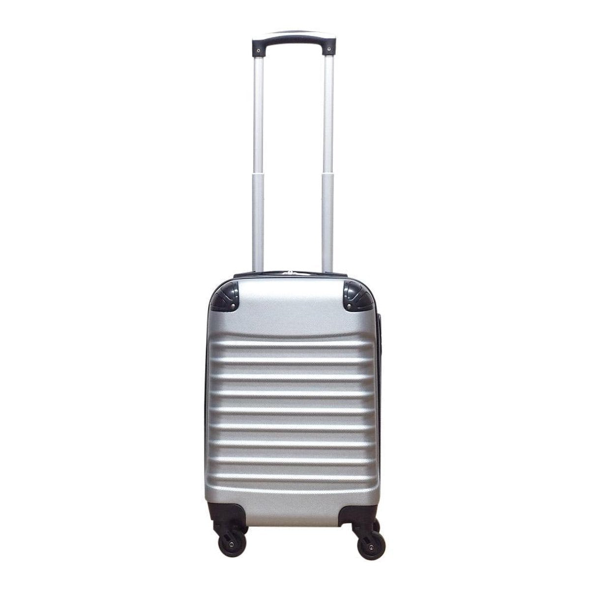 Silver 2-Piece Hardshell Suitcase Set