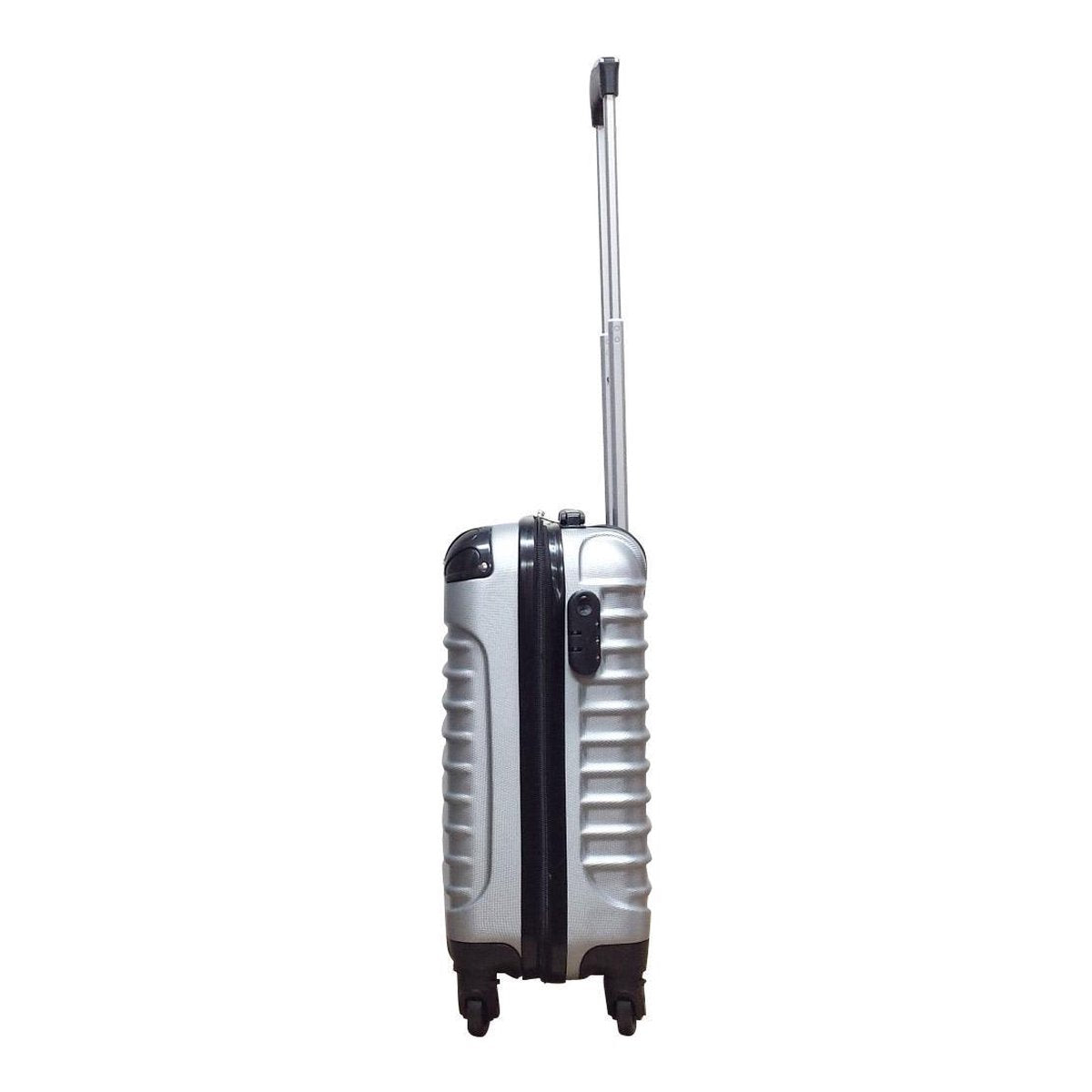 Silver 2-Piece Hardshell Suitcase Set