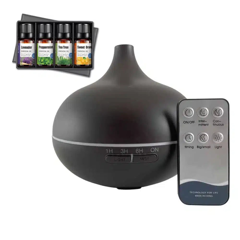 Sleek and Elegant Aroma Diffuser - 300 ml (Available with Aroma Oil Kit)