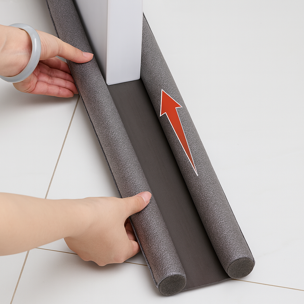 Smart Draft and Sound Seal for Doors