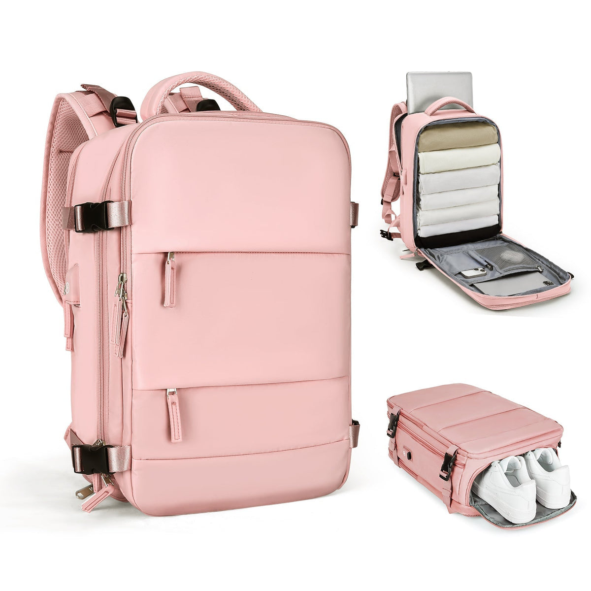 Smart Expandable Travel Backpack for Everyday Use