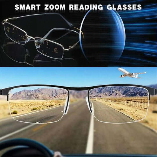 Smart Progressive Reading Glasses with German Design