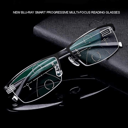 Smart Progressive Reading Glasses with German Design