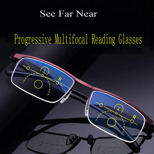 Smart Progressive Reading Glasses with German Design