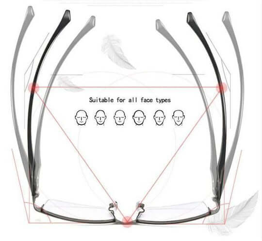 Smart Progressive Reading Glasses with German Design
