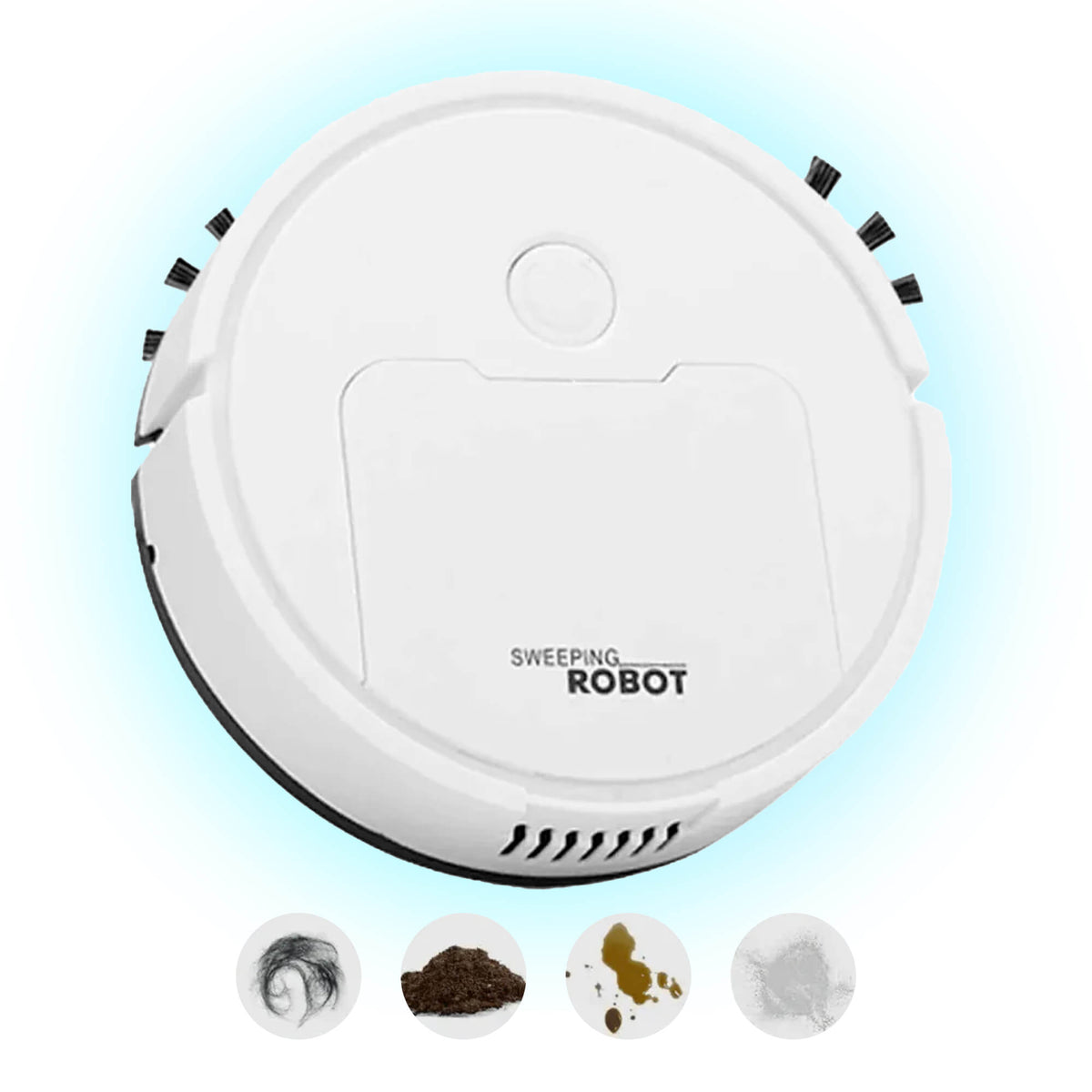 Smart Robot Vacuum Cleaner with Mop Function - Quiet, Efficient & Self-Charging