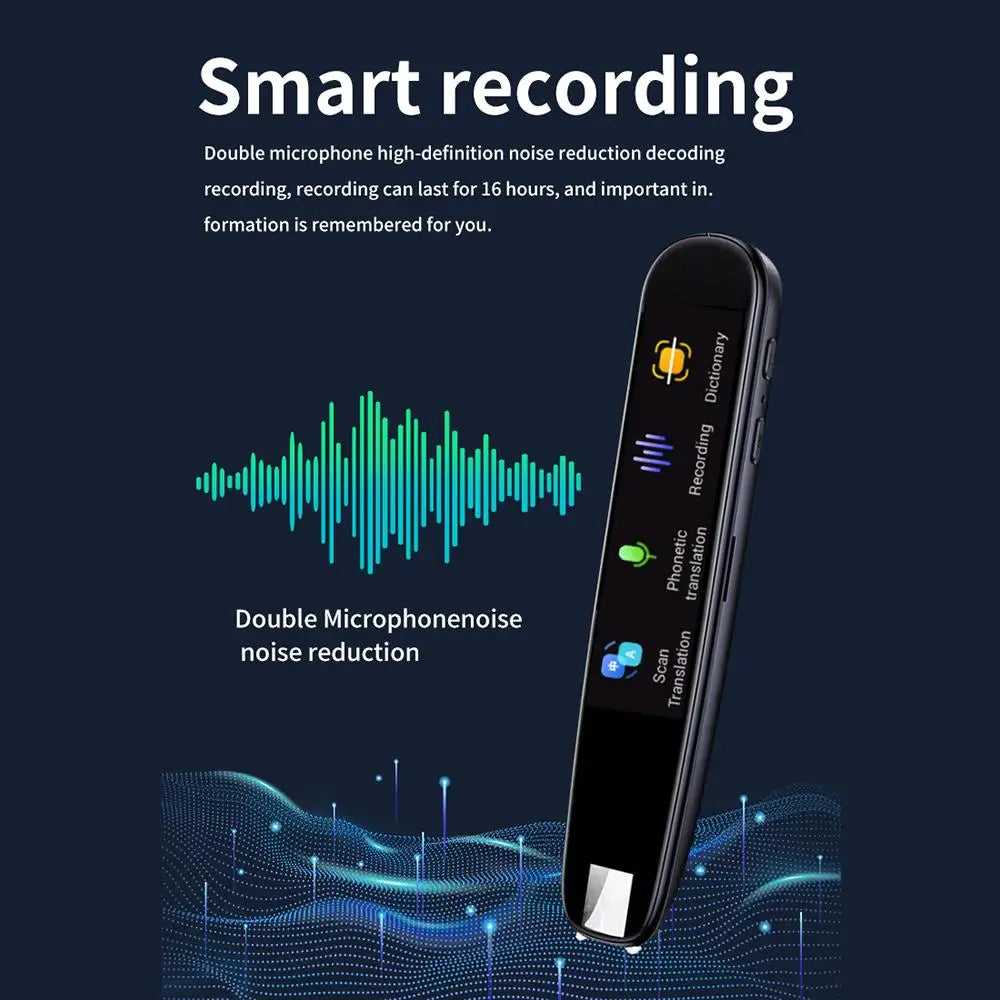 Smart Translation Pen with Offline Scanning and 123-Language Support