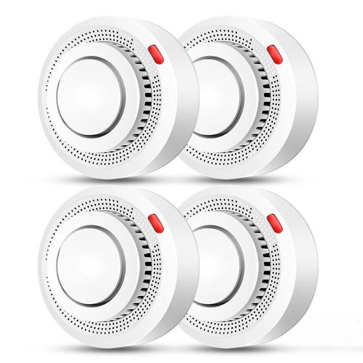 Smart WiFi Smoke Detector Fire Alarm 85dB – Protect Your Home