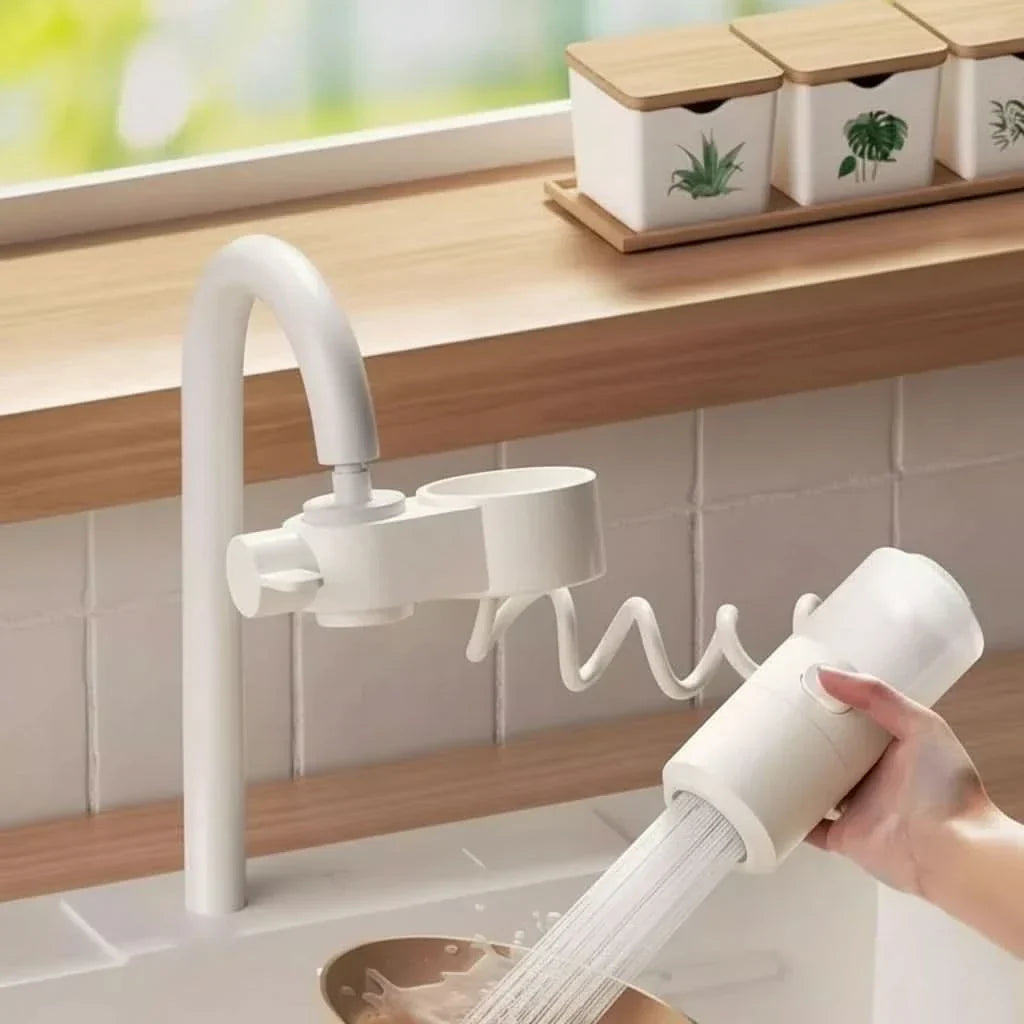 Soap Dispenser with Built-in Sponge Holder for Clean Washing
