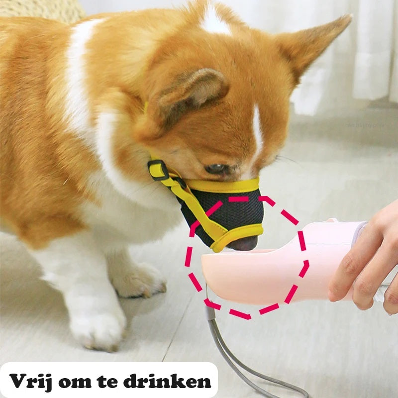 Soft Dog Muzzle to Prevent Barking and Biting
