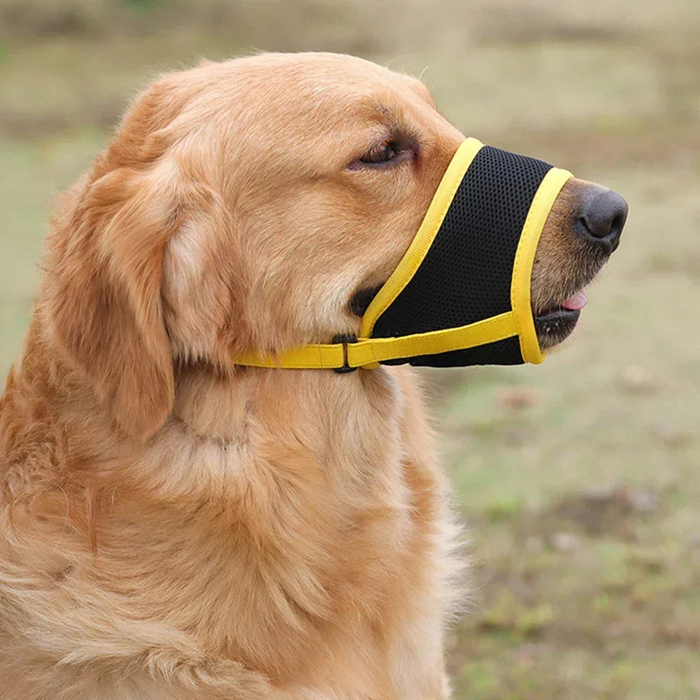Soft Dog Muzzle to Prevent Barking and Biting