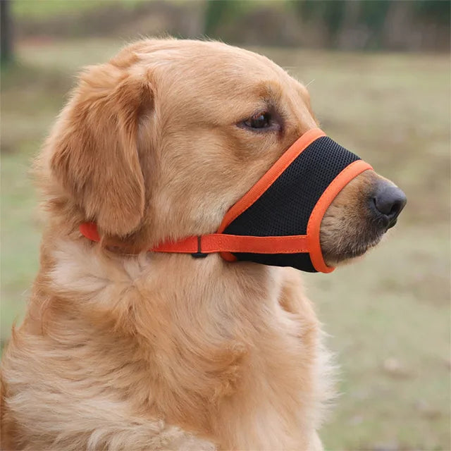 Soft Dog Muzzle to Prevent Barking and Biting