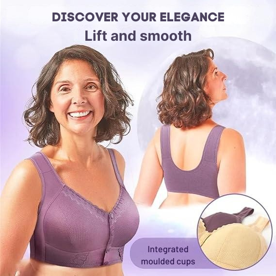 Soft Front-Closure Easy Lift Bra
