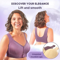 Soft Front-Closure Easy Lift Bra