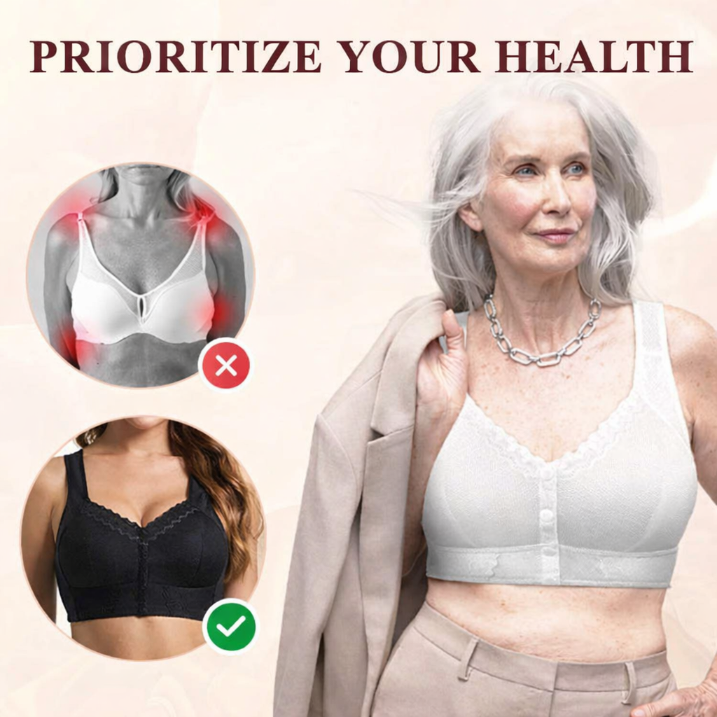 Soft Front-Closure Easy Lift Bra