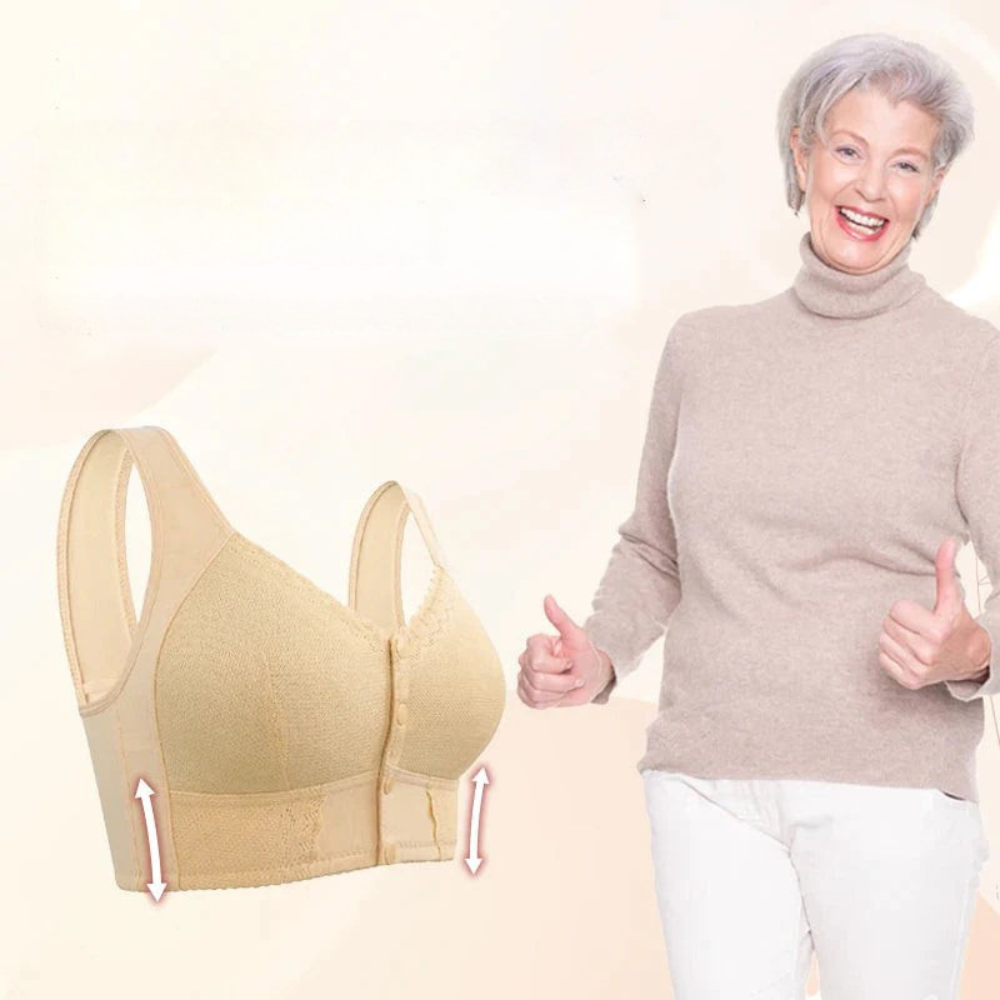 Soft Front-Closure Easy Lift Bra