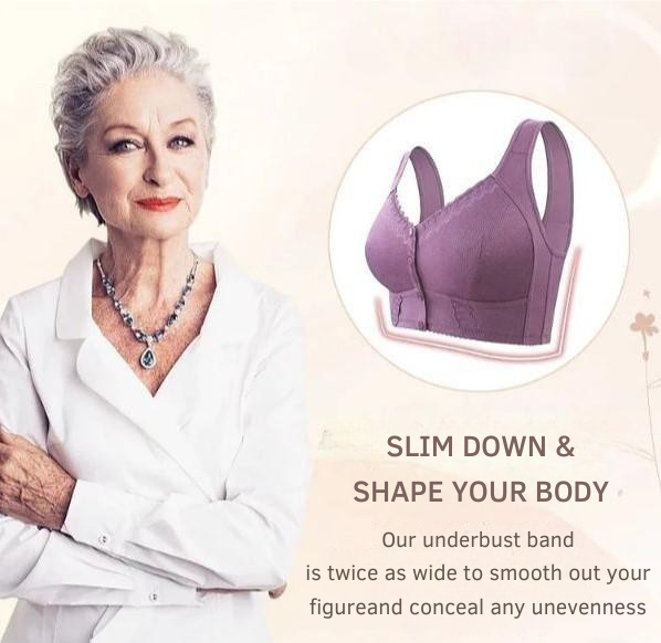 Soft Front-Closure Easy Lift Bra
