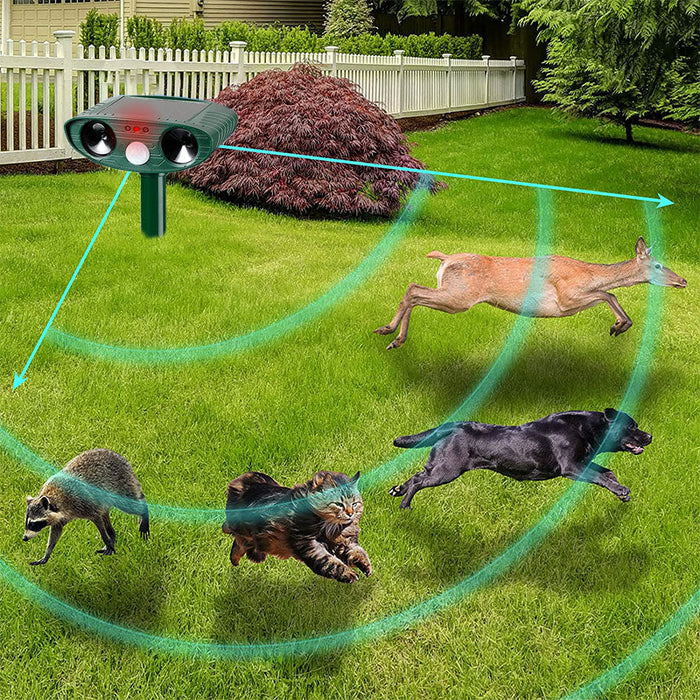 Solar-Powered Infrared Animal Repeller