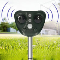 Solar Ultrasonic Bird Repeller | IP44 Garden Bird Deterrent