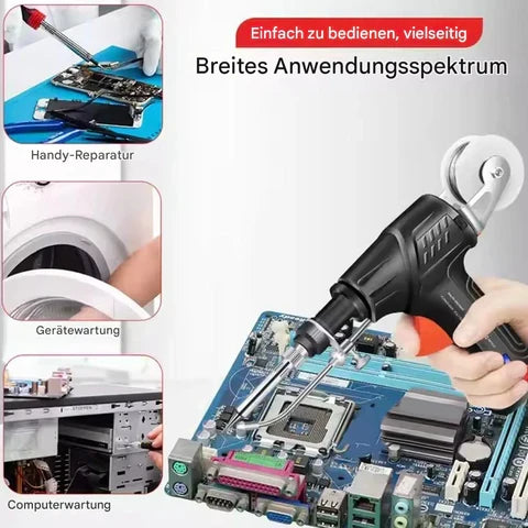 Soldering Gun | One-Handed Operation | Precise Dispensing | For Metal & Electronics