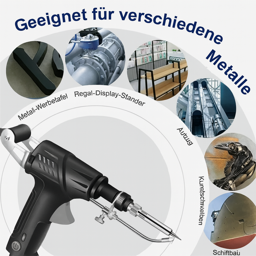 Soldering Gun | One-Handed Operation | Precise Dispensing | For Metal & Electronics