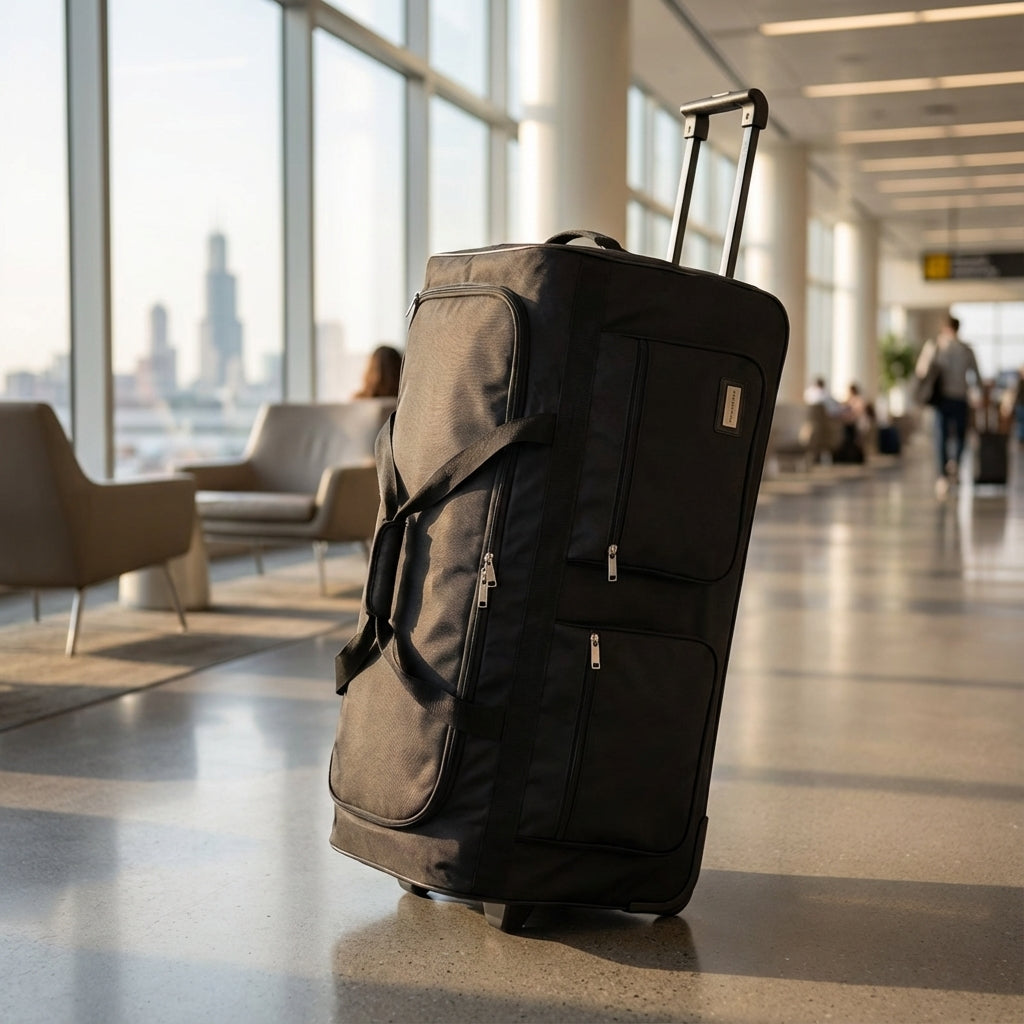 Spacious Wheeled Travel Bag for Effortless Travel