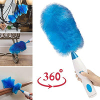 Spinning Duster with 2 Interchangeable Brushes